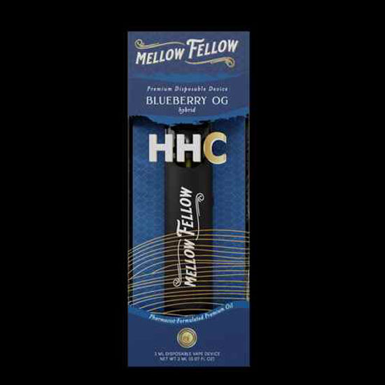 Picture of MELLOW FELLOW BLUEBERRY OG HYBRID HHC DISPOSABLE 2ML
