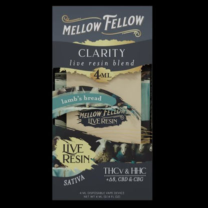 Picture of MELLOW FELLOW AMNESIA HAZE SATIVA CREATIVITY BLEND LIVE RESIN 4ML