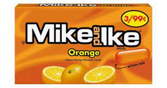 Picture of MIKE N IKE ORANGE 3 FOR .99