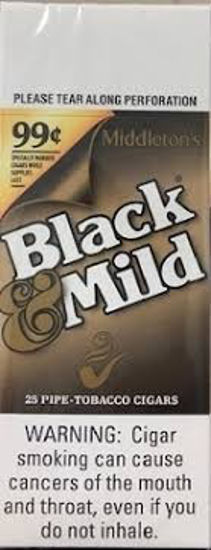 Picture of BLACK & MILD ORIGINAL 99C 25CT