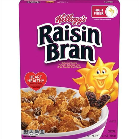 Picture of KELLOGGS RAISIN BRAN CEREAL ORIGINAL. 16.1 OUNCE