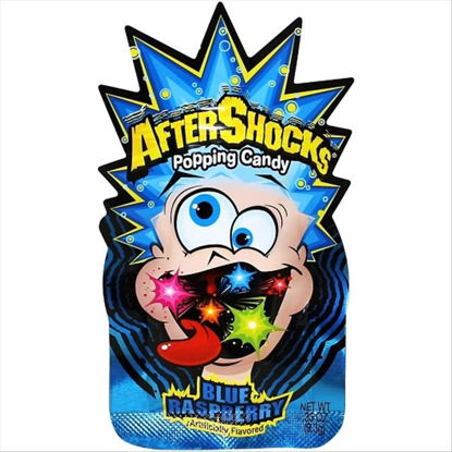 Picture of AFTERSHOCKS POPPING CANDY BLUE RASPBERRY 24CT