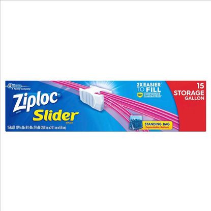 Picture of SC JOHNSON ZIPLOC SLIDER 15CT