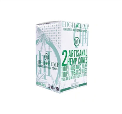 Picture of HIGH HEMP 15/2PK CONES ORGANIC ARTISANAL
