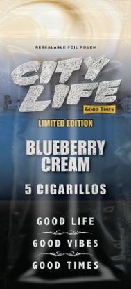 Picture of CITY LIFE BLUEBERRY CREAM 5/$1.29 15/5CT