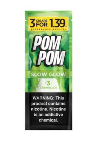 Picture of POM POM SLOW GLOW 3 FOR 1.39 3PK