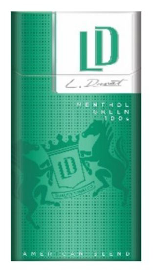 Picture of LD MENTHOL GREEN 100 BOX