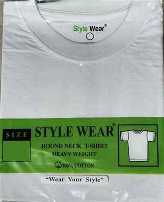 Picture of STYLE WEAR ROUND NECK WHITE 2XL