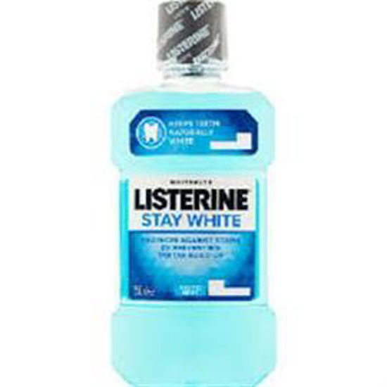 Picture of LISTERINE MOUTHWASH STAY WHITE 250ML