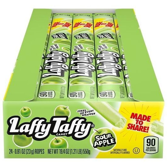 Picture of LAFFY TAFFY ROPE SOUR APPLE 0.81OZ 24CT