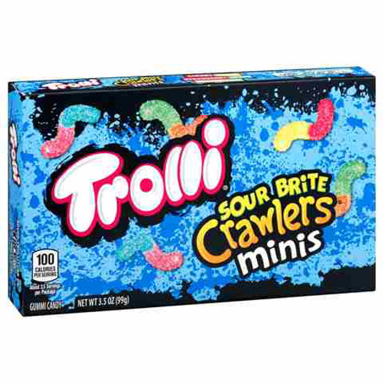 Picture of TROLLI SOUR BRITE CRAWLERS MINIS THEATER BOX 3.5OZ