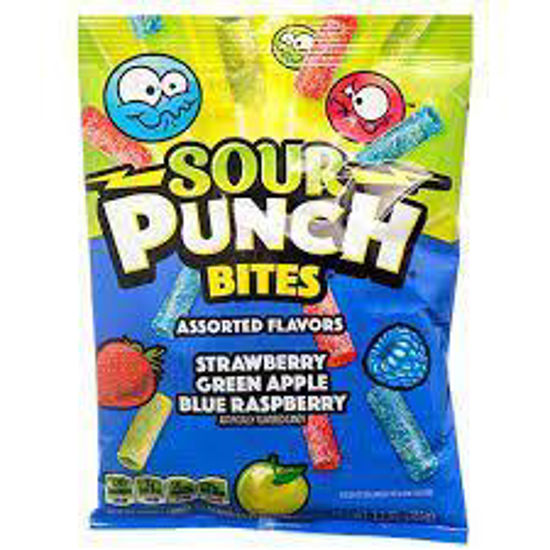 Picture of SOUR PUNCH BITES ASSORTED FLAVORS 3.7OZ