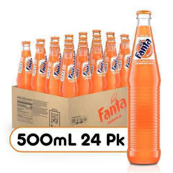 Picture of FANTA MEXICAN GLASS BOTTLE 500ML 24CT