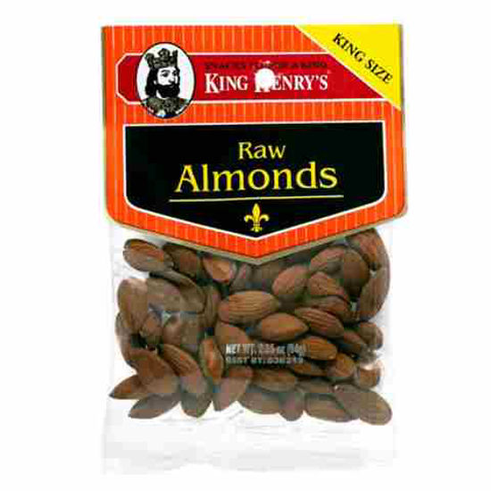 Picture of KING HENRYS RAW ALMOND 2.25OZ