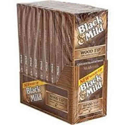 Picture of BLACK & MILD REGULAR WOOD TIP 10CT 5PK