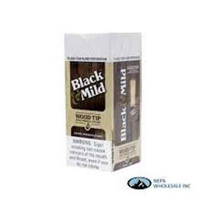 Picture of BLACK & MILD REGULAR WOOD TIP 25CT