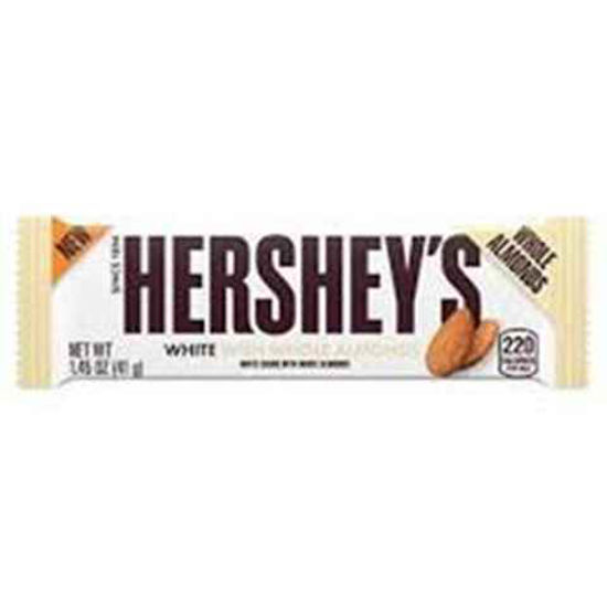 Picture of HERSHEYS WHITE  WITH WHOLE ALMONDS 36CT