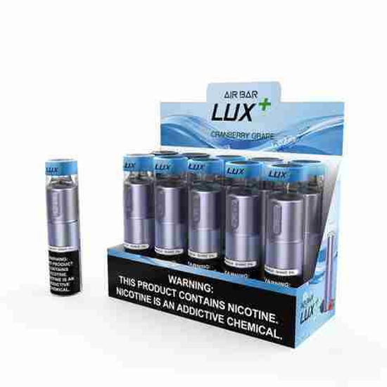 Picture of AIR BAR LUX PLUS CRANBERRY GRAPE 10CT