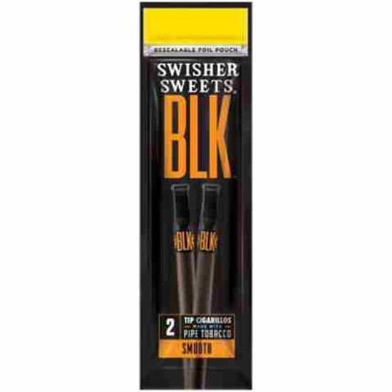 Picture of SWISHER SWEETS BLK SMOOTH 2 FOR 79C 15CT 2PK
