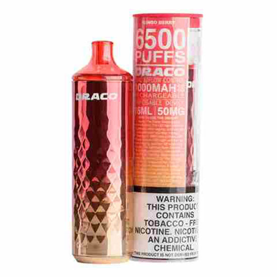 Picture of DRACO 6500 PUFFS MANGO BERRY 10CT