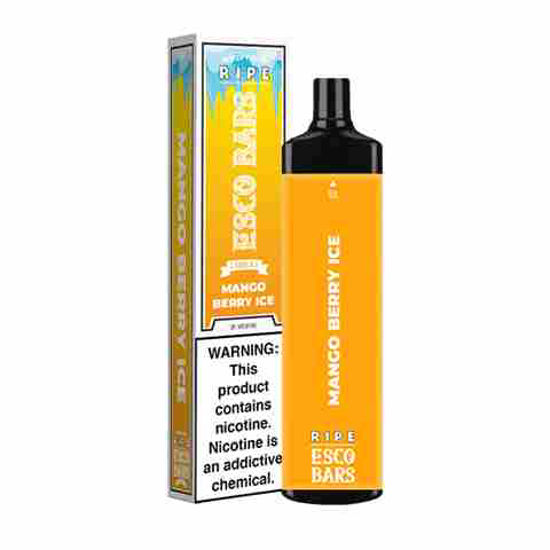 Picture of ESCO BAR RIPE MEGA MANGO BERRY ICE 5000 PUFF 10CT