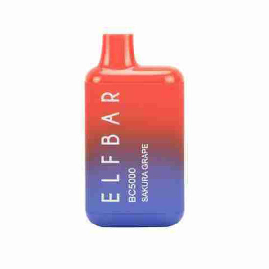 Picture of ELF BAR SAKURA GRAPE 5000 PUFF 10CT
