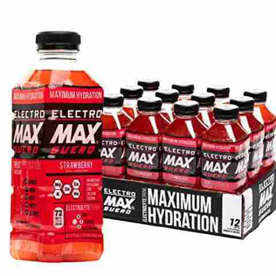 Picture of ELECTRO MAX SUERO STRAWBERRY 21.3OZ 12CT