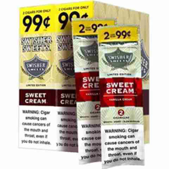Picture of SWISHER SWEETS CREAM 2 FOR 99C 30CT 2PK