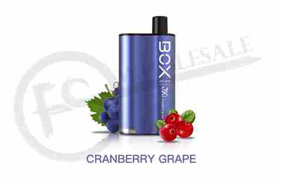 Picture of AIR BAR BOX CRANBERRY GRAPE 3000 PUFFS 5CT