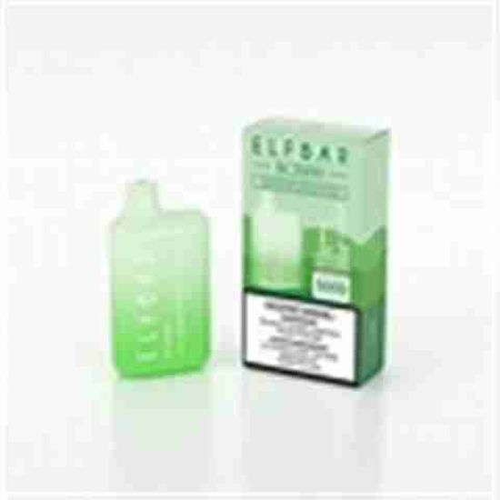 Picture of ELF BAR STRAWBERRY KIWI 5000 PUFFS 10CT