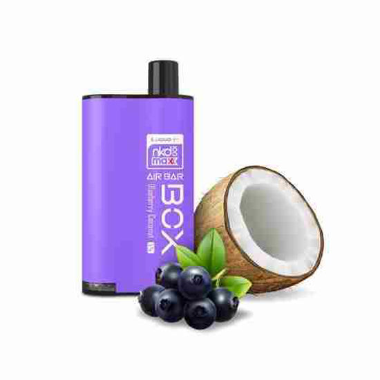 Picture of AIR BAR BOX BLUEBERRY COCONUT NKD MAX 3000 PUFFS 5CT