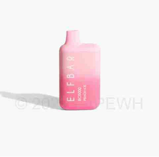 Picture of ELF BAR PEACH ICE 5000 PUFFS 10CT
