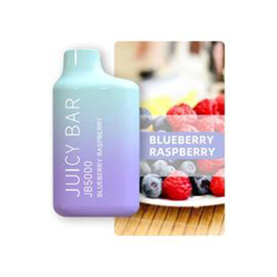 Picture of JUICY BAR BLUEERRY RASPBERRY 5000 PUFFS 10CT