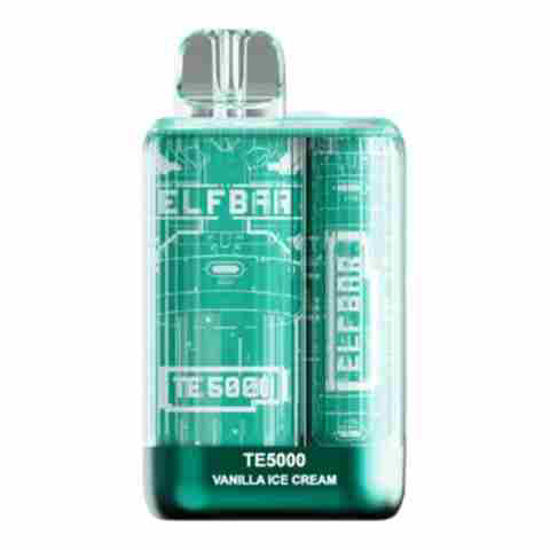 Picture of ELF BAR VANILLA ICE CREAM TE 5000 PUFFS 10CT