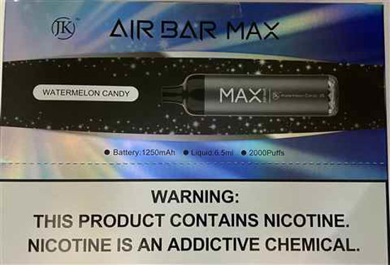 Picture of AIR BAR MAX WATERMELON CANDY 2000 PUFFS 10CT