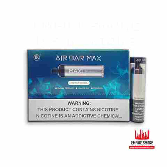 Picture of AIR BAR MAX ENERGY DRINKS 2000 PUFFS 10CT