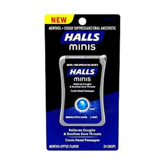 Picture of HALLS MINIS MENTHO LYPTUS SUGAR FREE 8CT