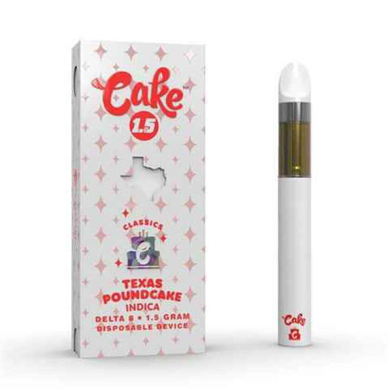 Picture of CAKE DELTA 8 CLASSICS TEXAS POUNDCAKE INDICA 1.5G
