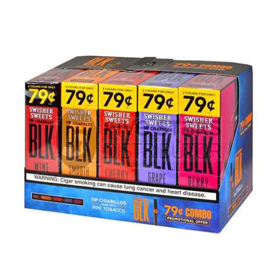 Picture of SWISHER SWEETS BLK COMBO 2 FOR 79C 5CT