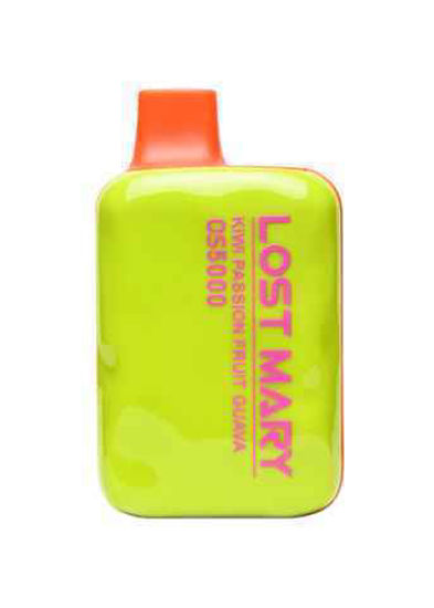 Picture of LOST MARY KIWI PASSION FRUIT GUAVA 5000 PUFFS 10CT