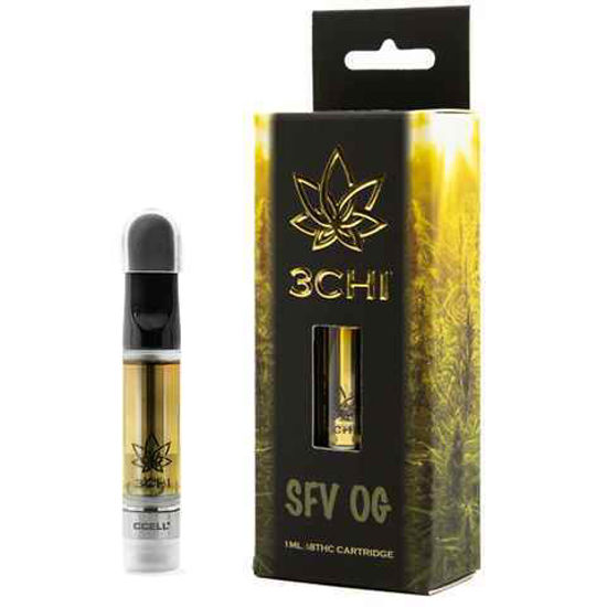 Picture of 3CHI SFV OG 1ML DELTA 8 CARTRIDGE