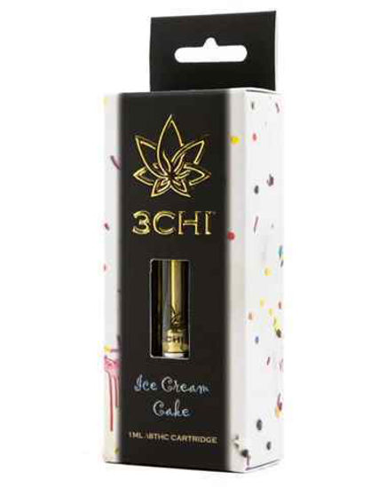 Picture of 3CHI ICE CREAM CAKE 1ML DELTA 8 CARTRIDGE