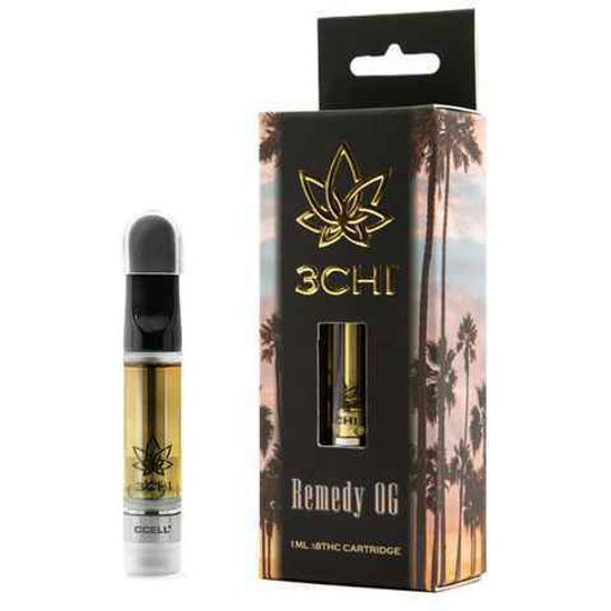 Picture of 3CHI REMEDY OG 1ML DELTA 8 CARTRIDGE