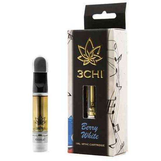 Picture of 3CHI BERRY WHITE 1ML DELTA 8 CARTRIDGE