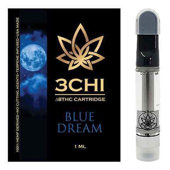 Picture of 3CHI BLUE DREAM 1ML DELTA 8 DISPOSABLE