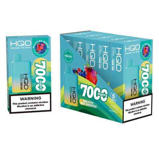 Picture of HQD MIX BERRIES 7000 PUFFS 5CT
