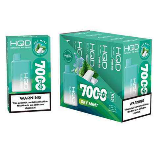 Picture of HQD SKY MINT 7000 PUFFS 5CT