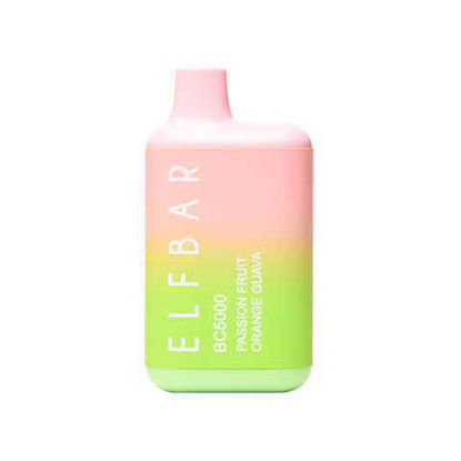 Picture of ELF BAR PASSION FRUIT ORANGE GUAVA 5000 PUFFS 10CT