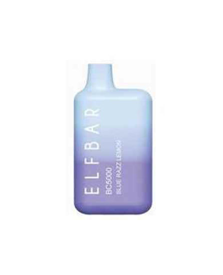 Picture of ELF BAR BLUE RAZZ LEMON 5000 PUFFS 10CT
