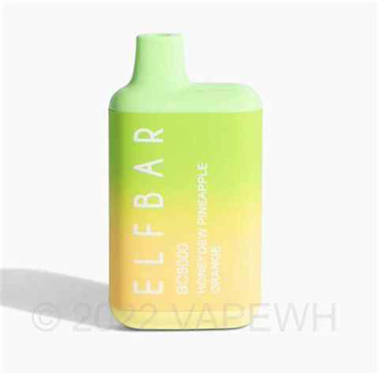 Picture of ELF BAR HONEYDEW PINEAPPLE ORANGE 5000 PUFFS 10CT
